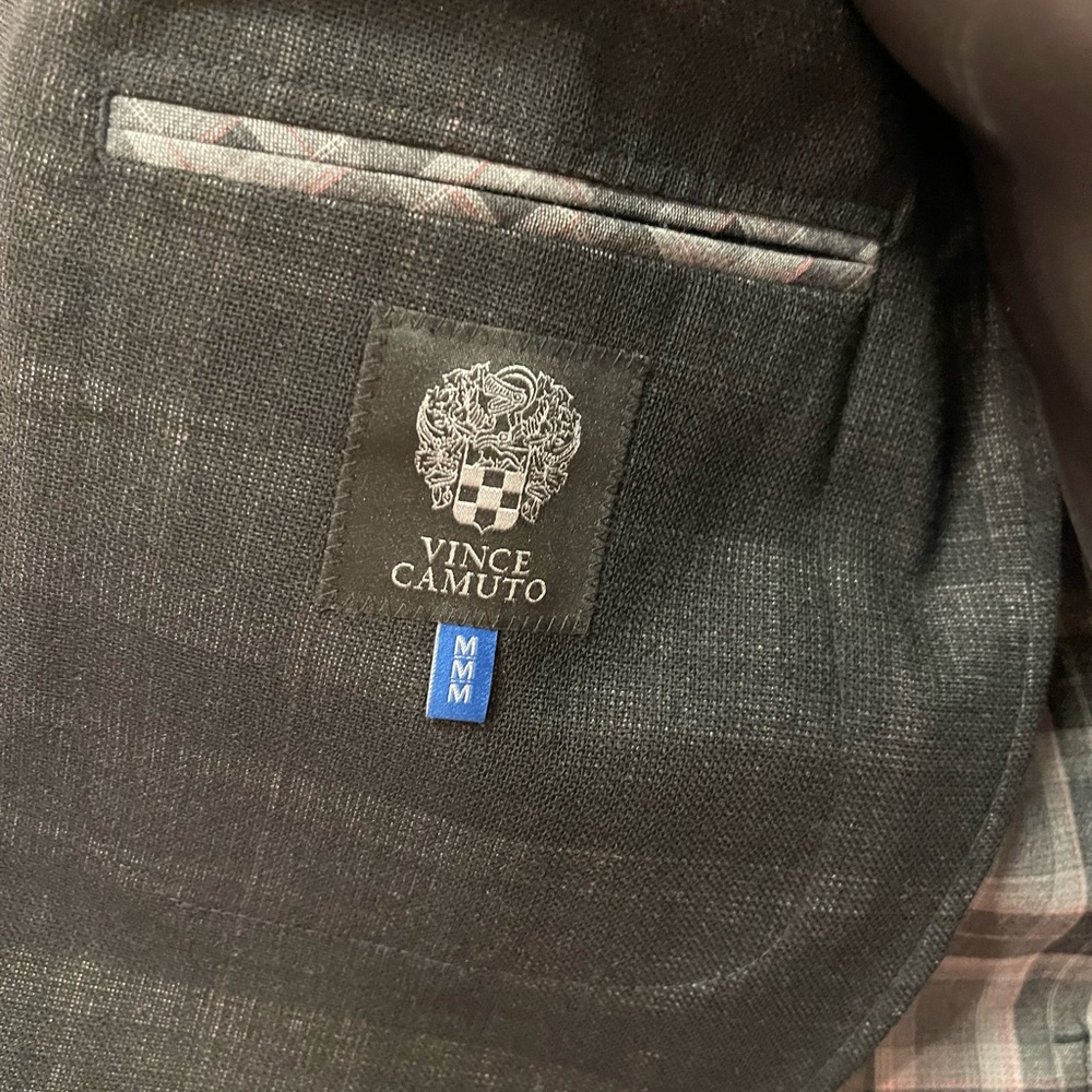 Vince Camuto Mens Plaid Blazer - Picture 6 of 9
